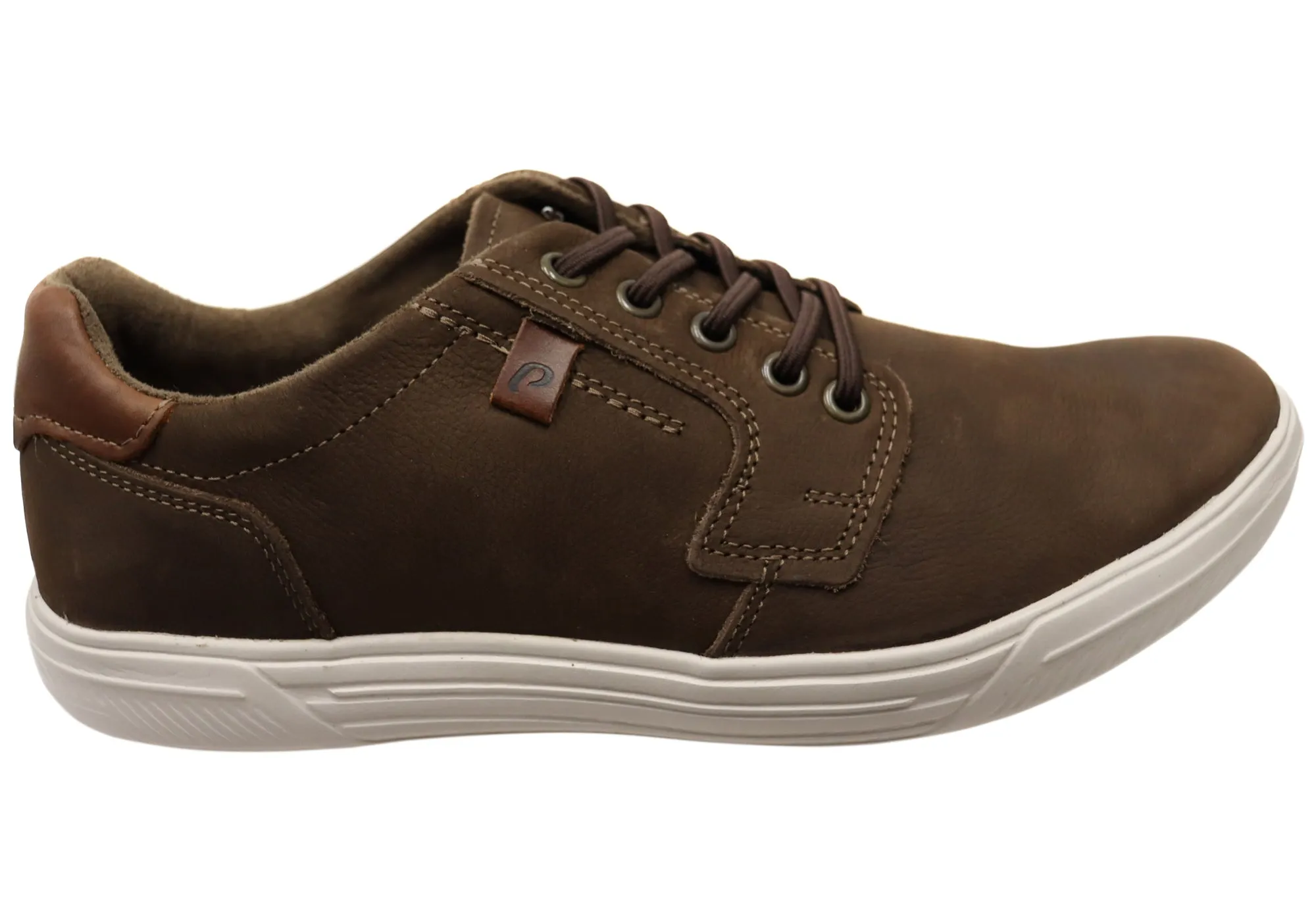 Pegada Dawson Chaussures décontractées en cuir confortables pour hommes Fabriqué au Brésil Pegada Shoes