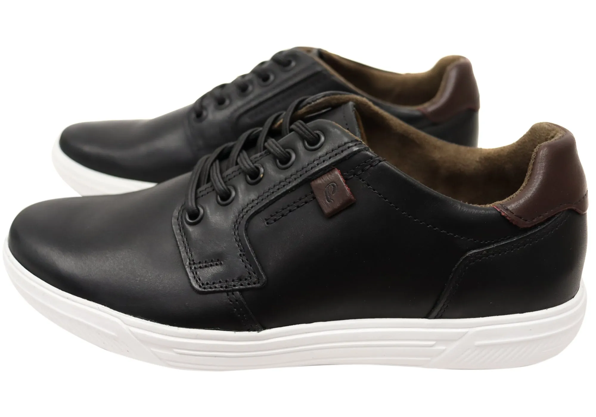 Pegada Dawson Chaussures décontractées en cuir confortables pour hommes Fabriqué au Brésil Pegada Shoes