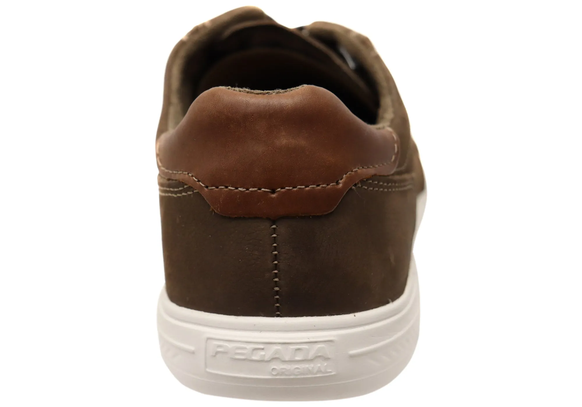 Pegada Dawson Chaussures décontractées en cuir confortables pour hommes Fabriqué au Brésil Pegada Shoes