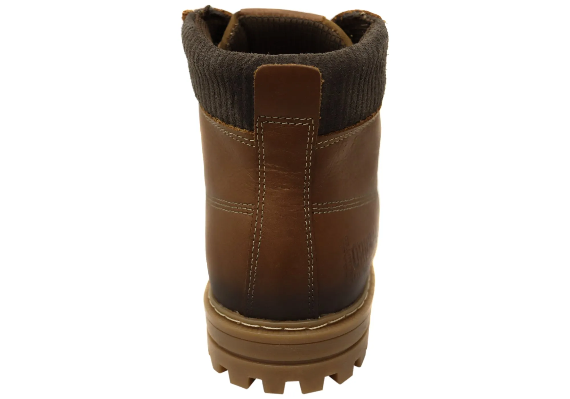 Pegada Hummer Bottines Homme Confortables en Cuir à Lacets Fabriquées au Brésil Chaussures Pegada