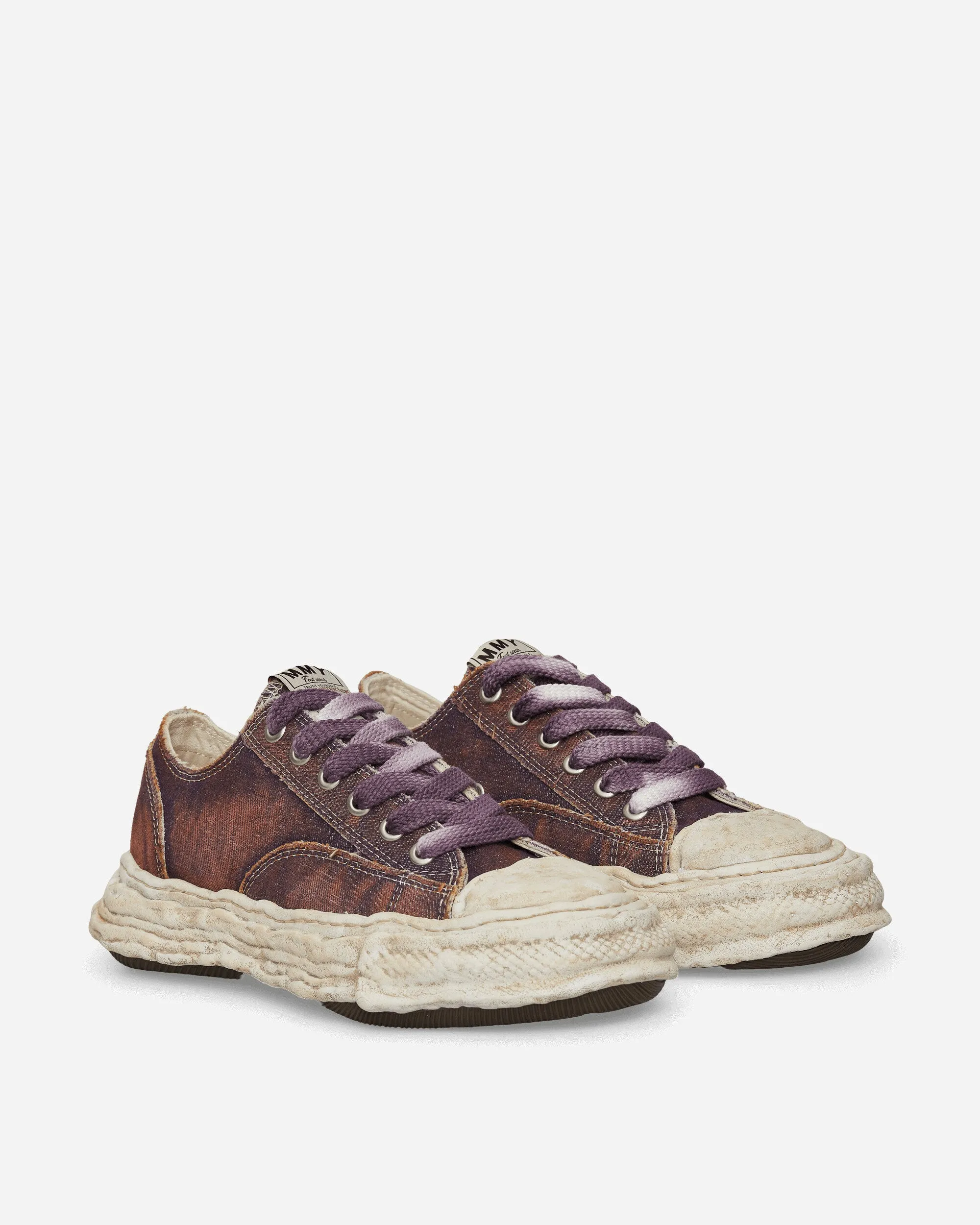 Peterson 23 OG Denim Lavé Semelle Basse Baskets Violet