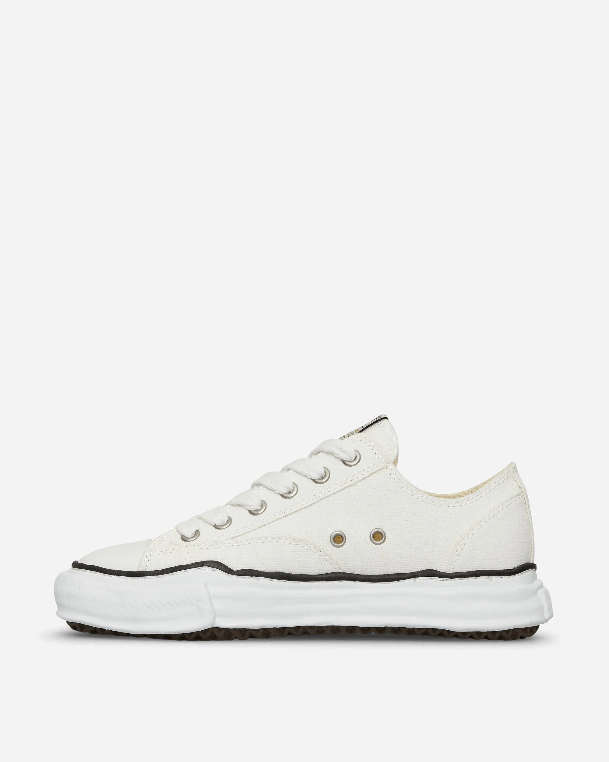 Baskets basses Peterson OG Sole en toile blanche