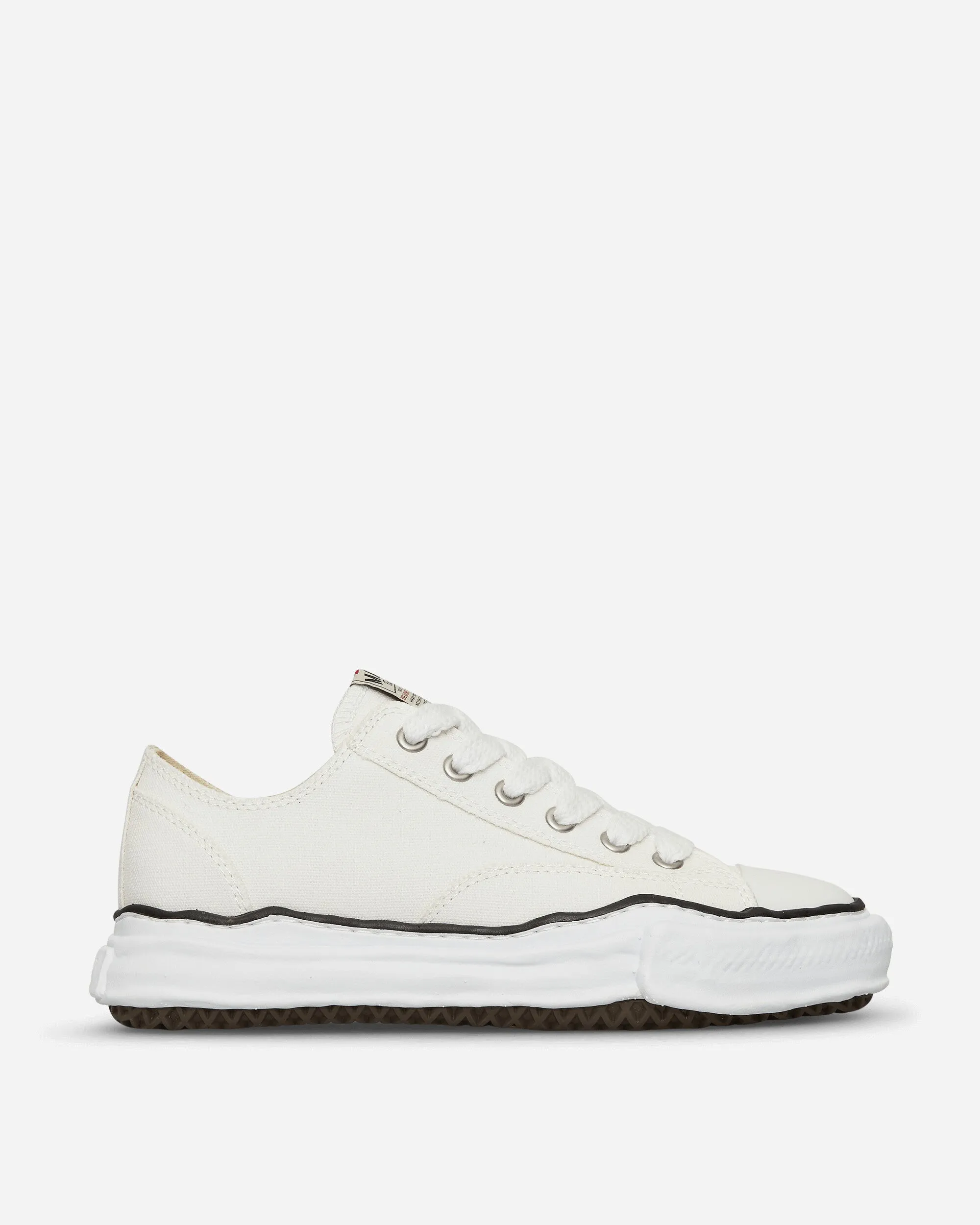 Baskets basses Peterson OG Sole en toile blanche