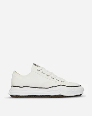 Baskets basses Peterson OG Sole en toile blanche