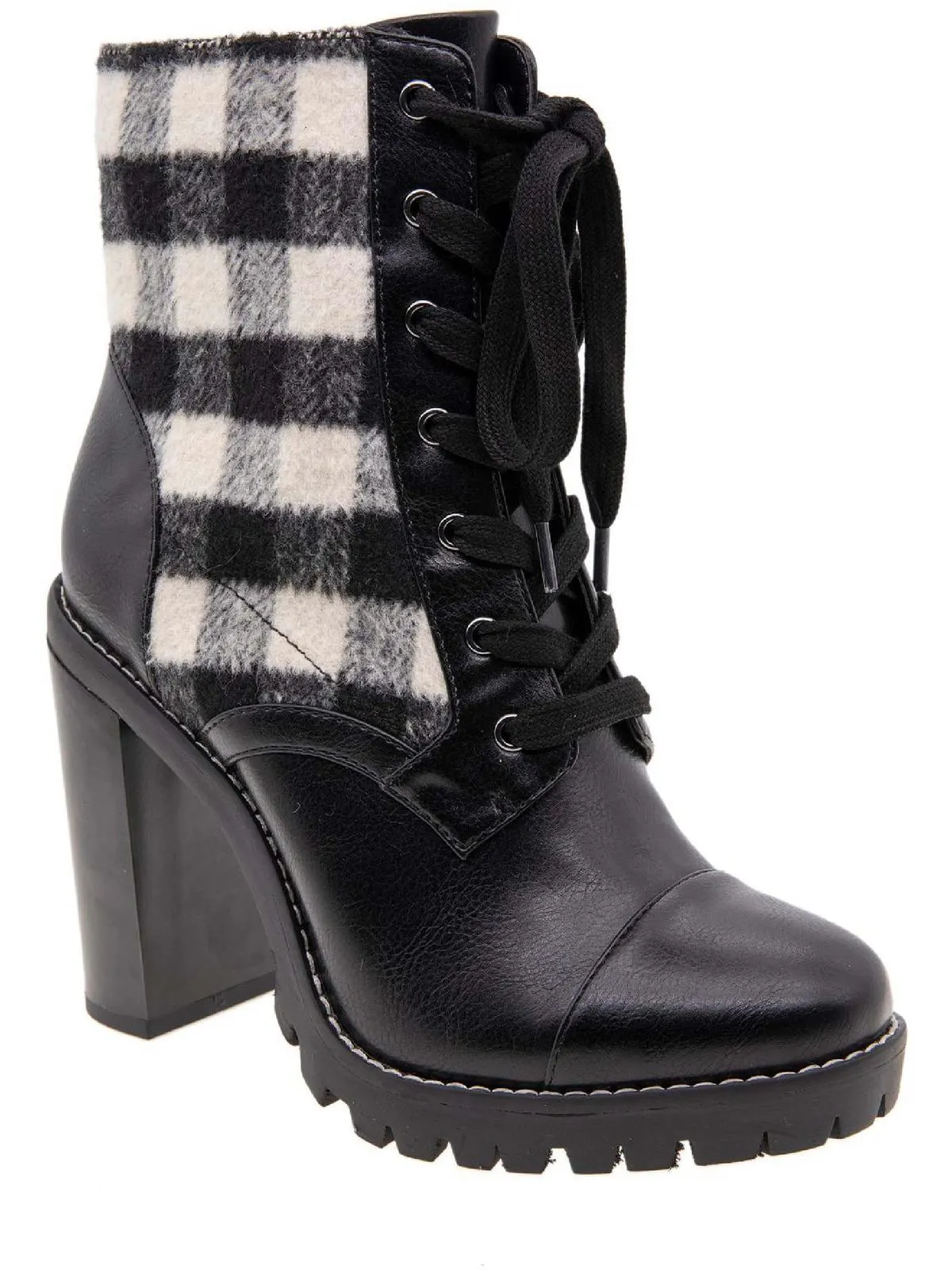 Bottines à lacets en simili cuir pour femmes Pilas - Chaussures Ecco