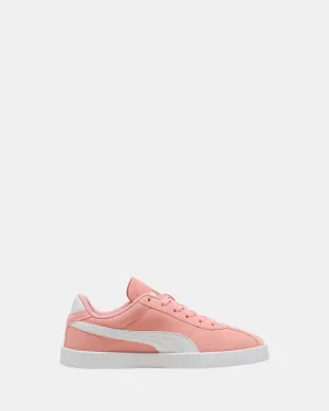 Puma Club Ii Jnr G Rose/Blanc