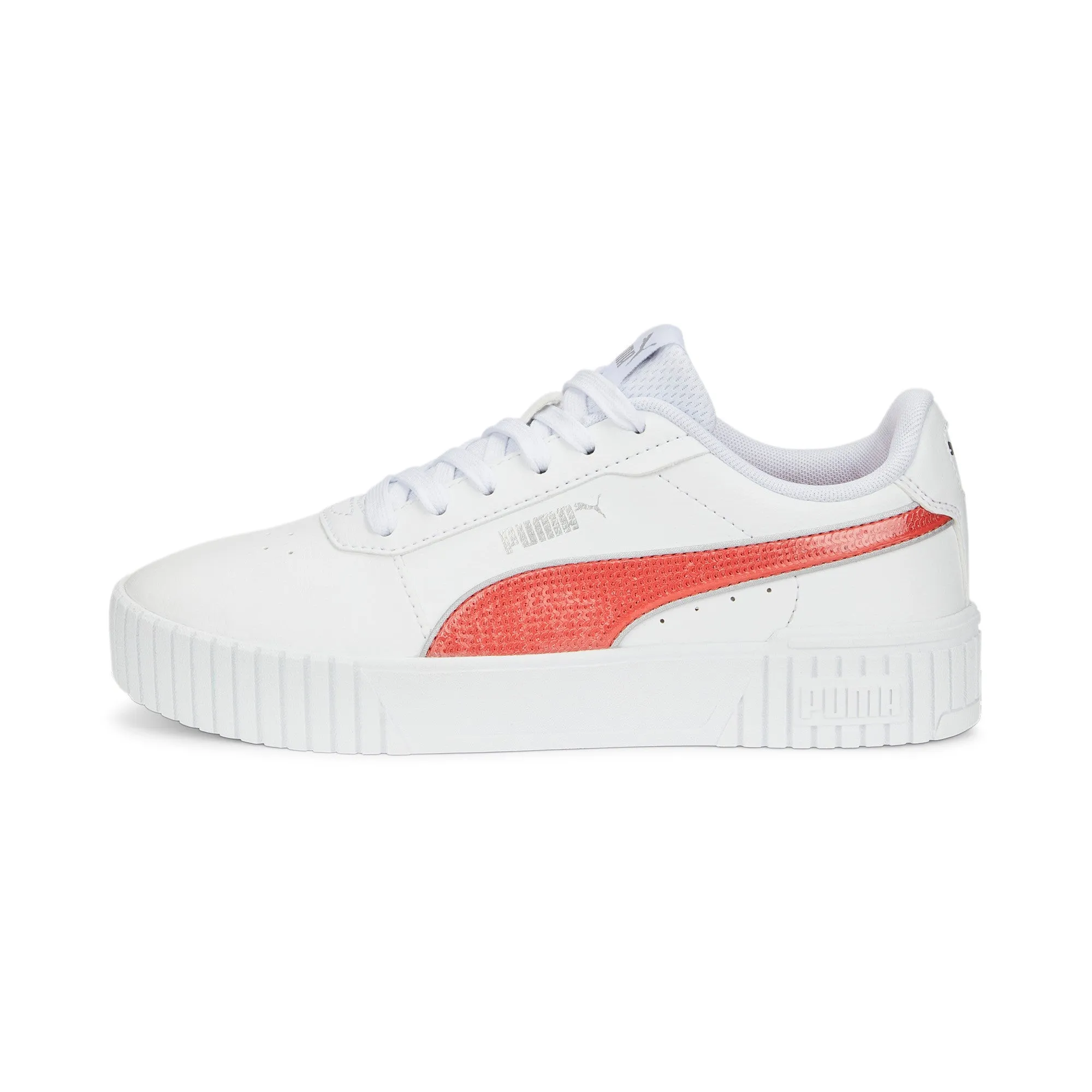 PUMA Junior Filles Carina 2.0 Chaussures de Sport Pailletées Grandes Chaussures Hey Dude