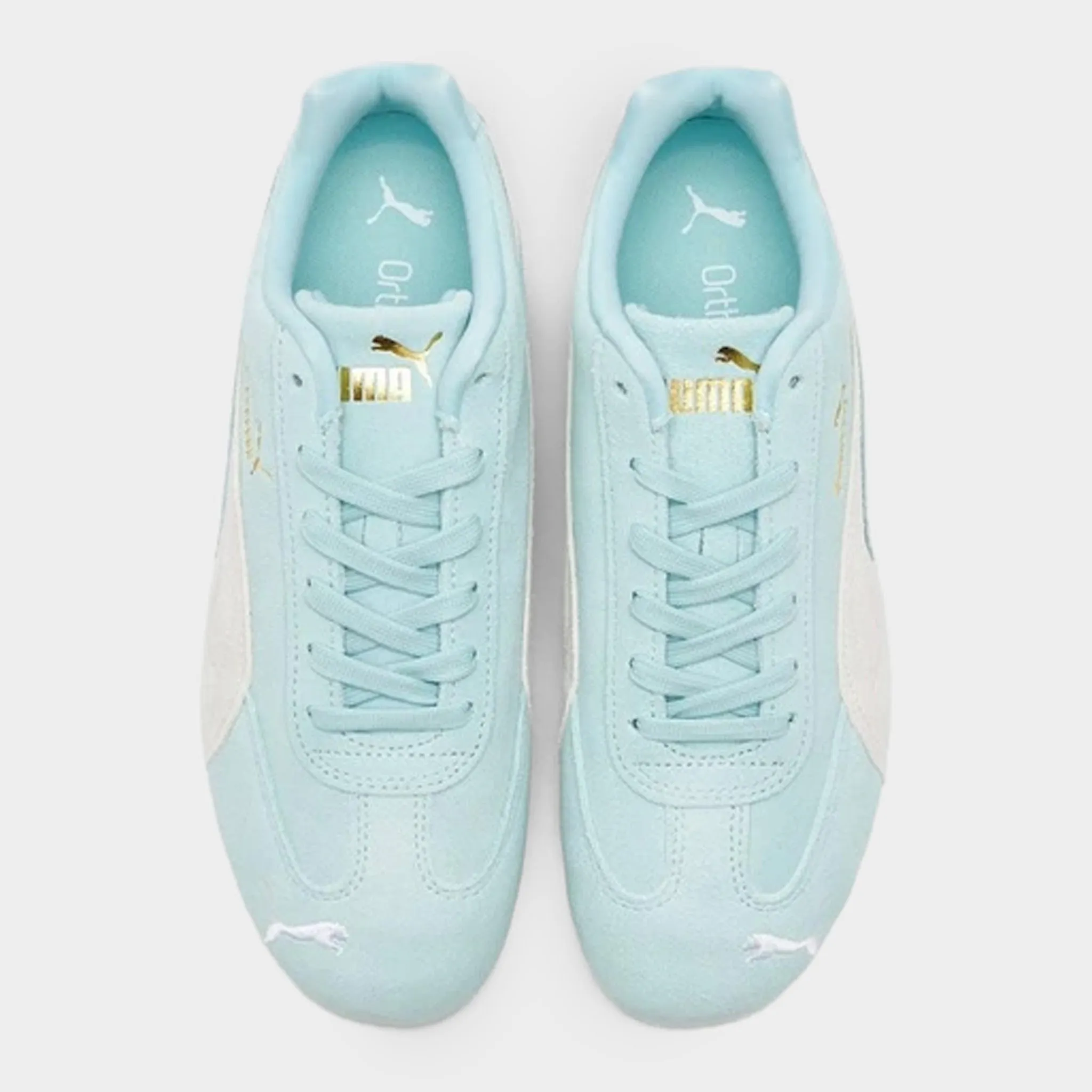 Chaussures Puma Juniors Speedcat OG Safe Lake / Blanc