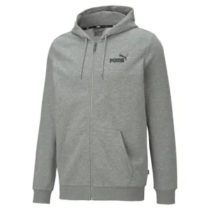 PUMA Sweat à capuche à fermeture éclair pour homme avec petit logo