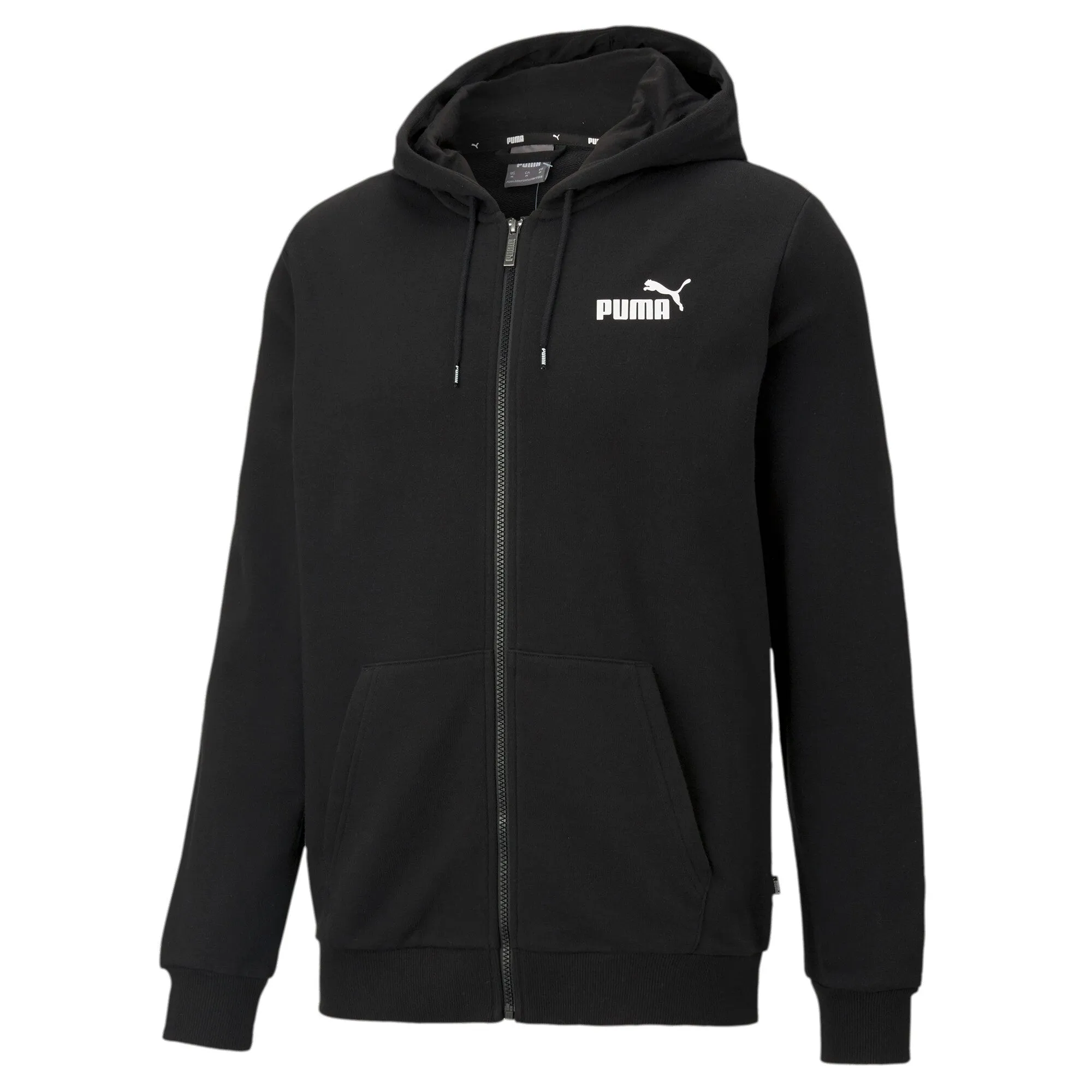 PUMA Sweat à capuche à fermeture éclair pour homme avec petit logo