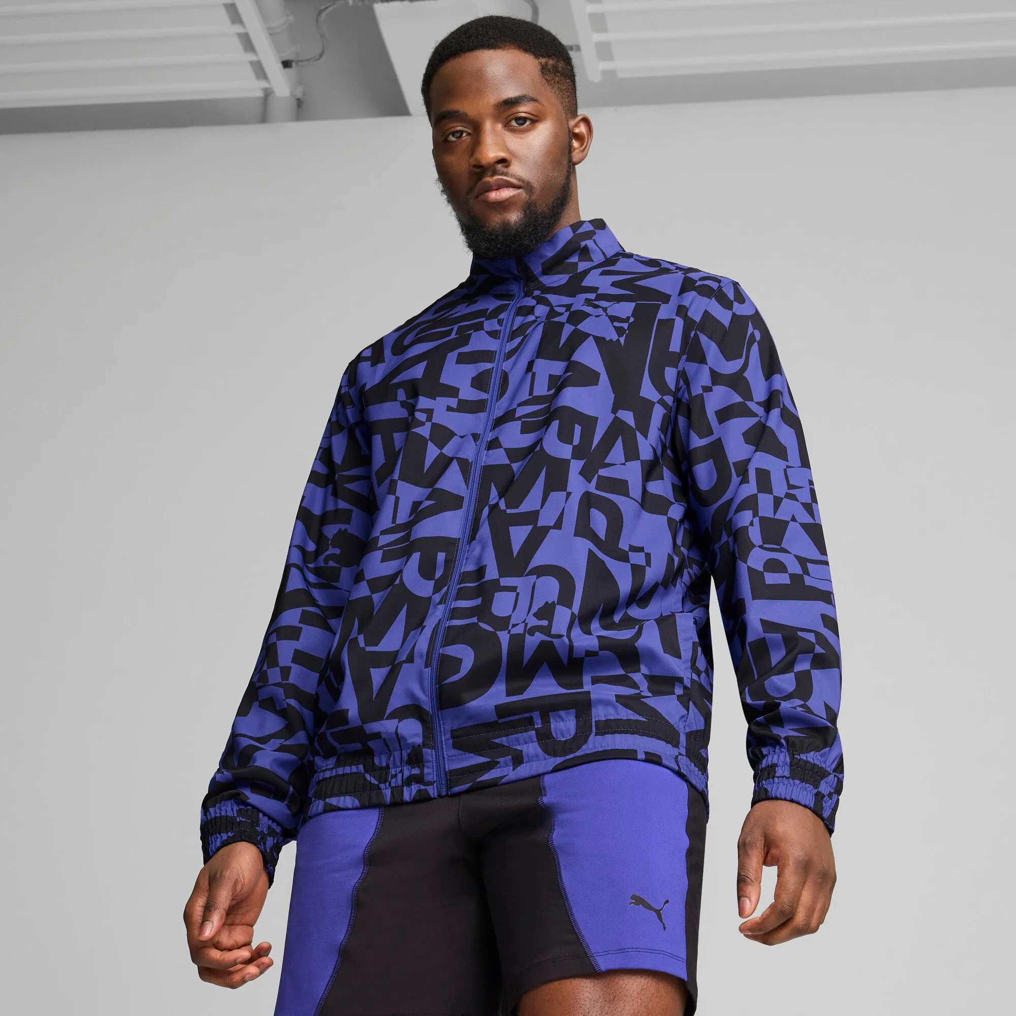 Veste PUMA FIT pour Hommes à Imprimé Panneau Complet