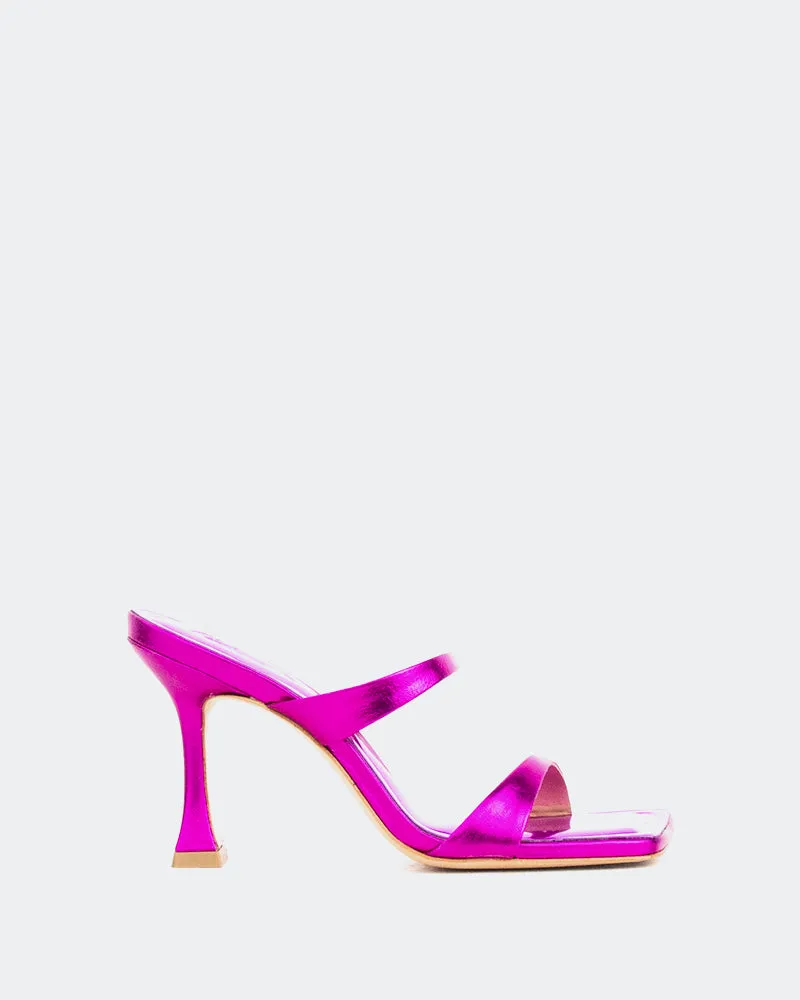 Pyramide, Métal Fuchsia