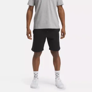 Vêtements Reebok Shorts en polaire pour hommes avec petit logo Reebok Identity