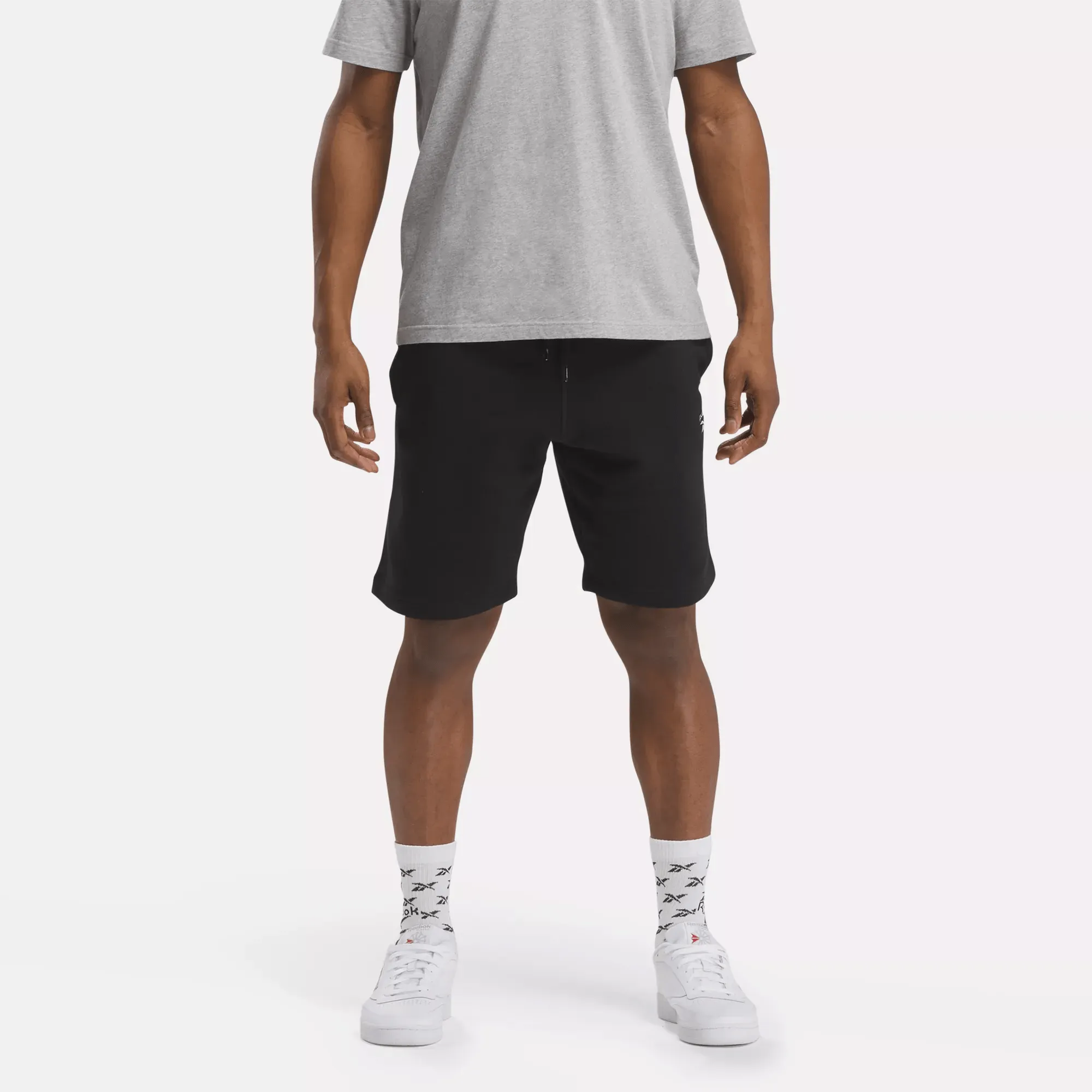 Vêtements Reebok Shorts en polaire pour hommes avec petit logo Reebok Identity