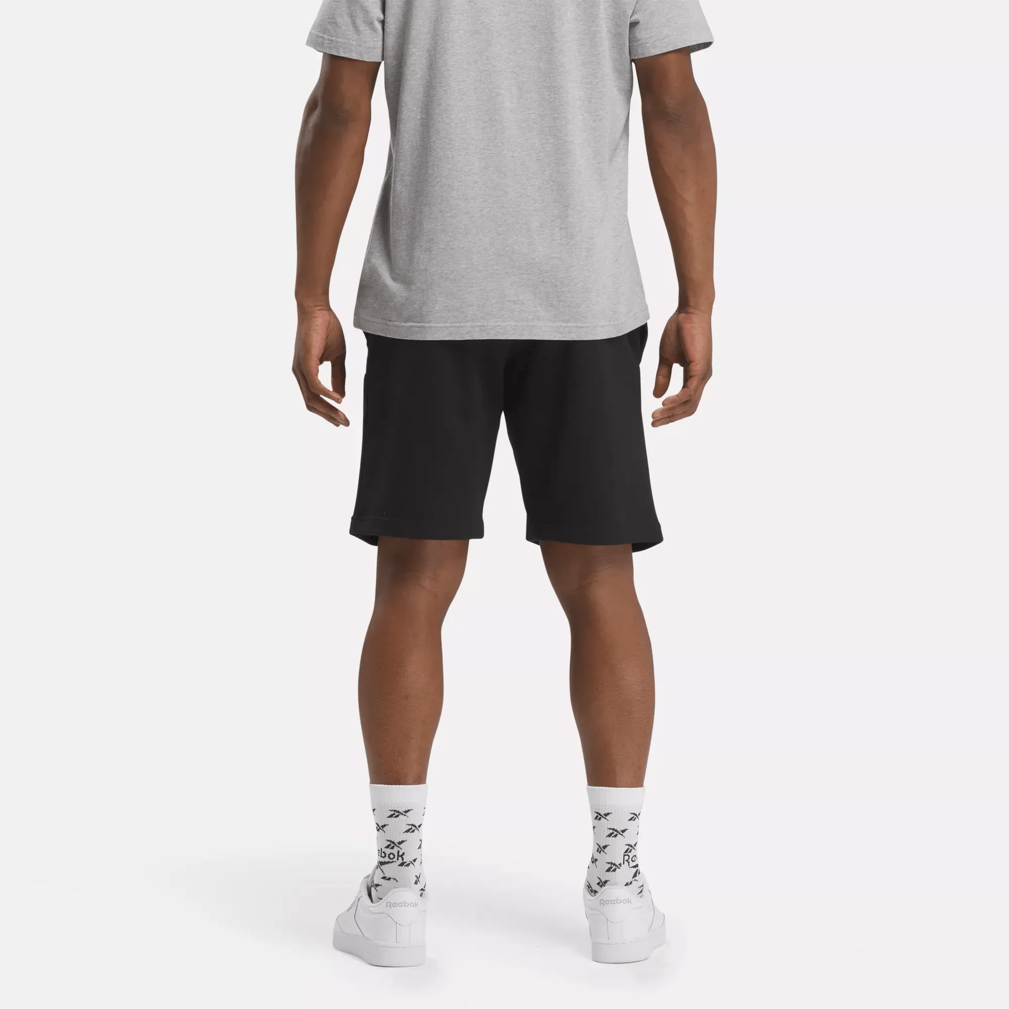 Vêtements Reebok Shorts en polaire pour hommes avec petit logo Reebok Identity
