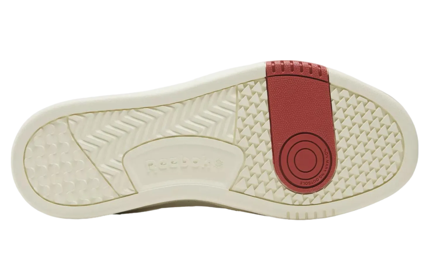 REEBOK CHAUSSURES DE SPORT POUR HOMMES COURT CHALK/ROUGE