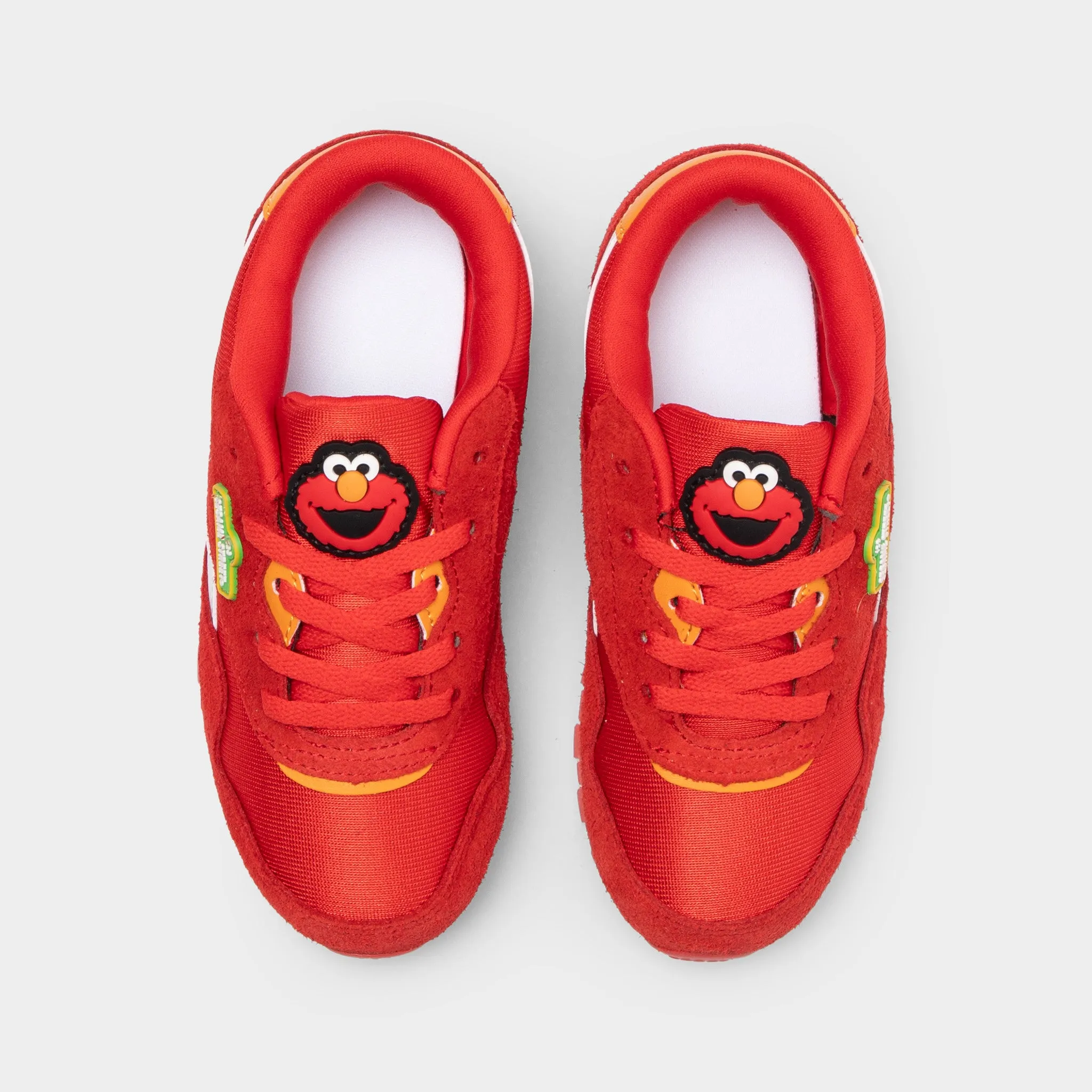 Reebok x Sesame Street Chaussures Classiques pour Enfants en Nylon Rouge / Blanc - Orange Reebok