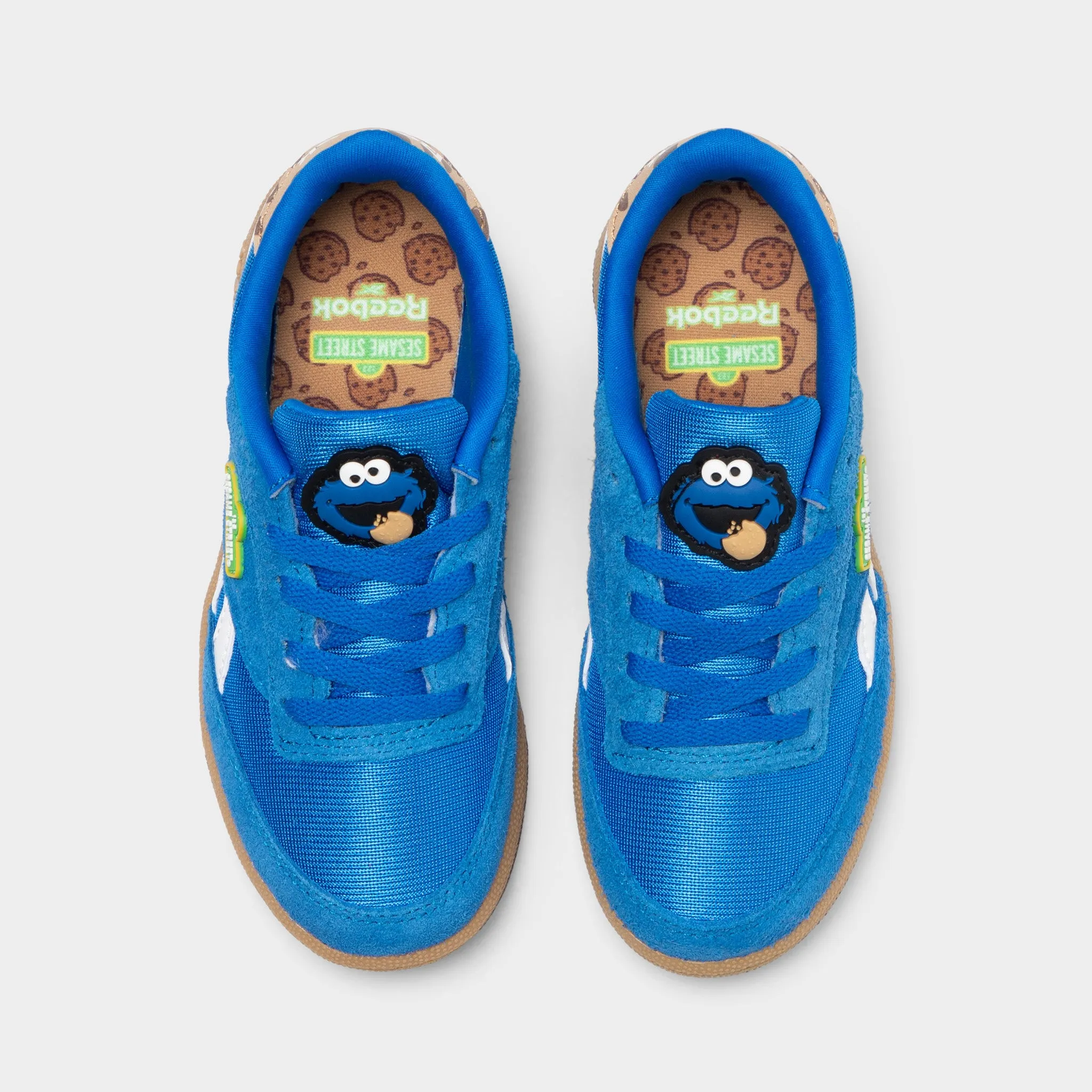 Reebok x Sesame Street Chaussures pour enfants Club C Revenge Bleu / Blanc