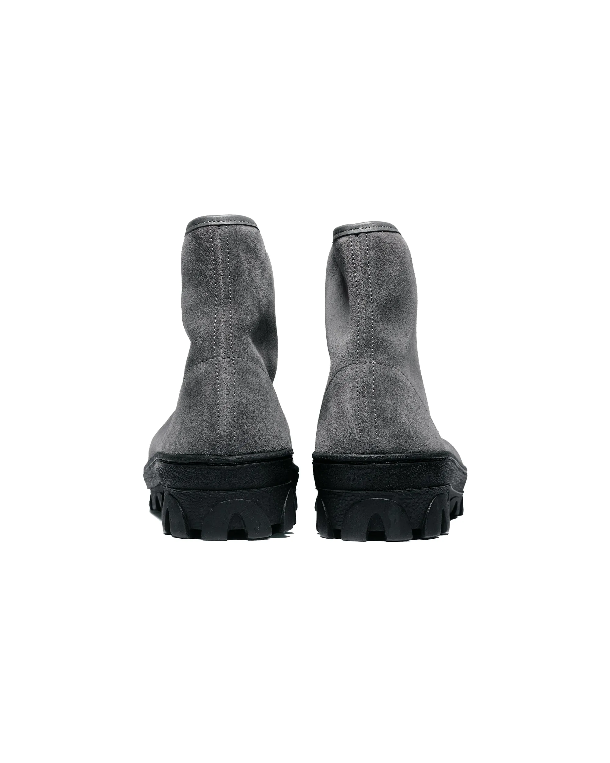 Reproduction de bottes militaires russes trouvées 540SS en daim gris foncé