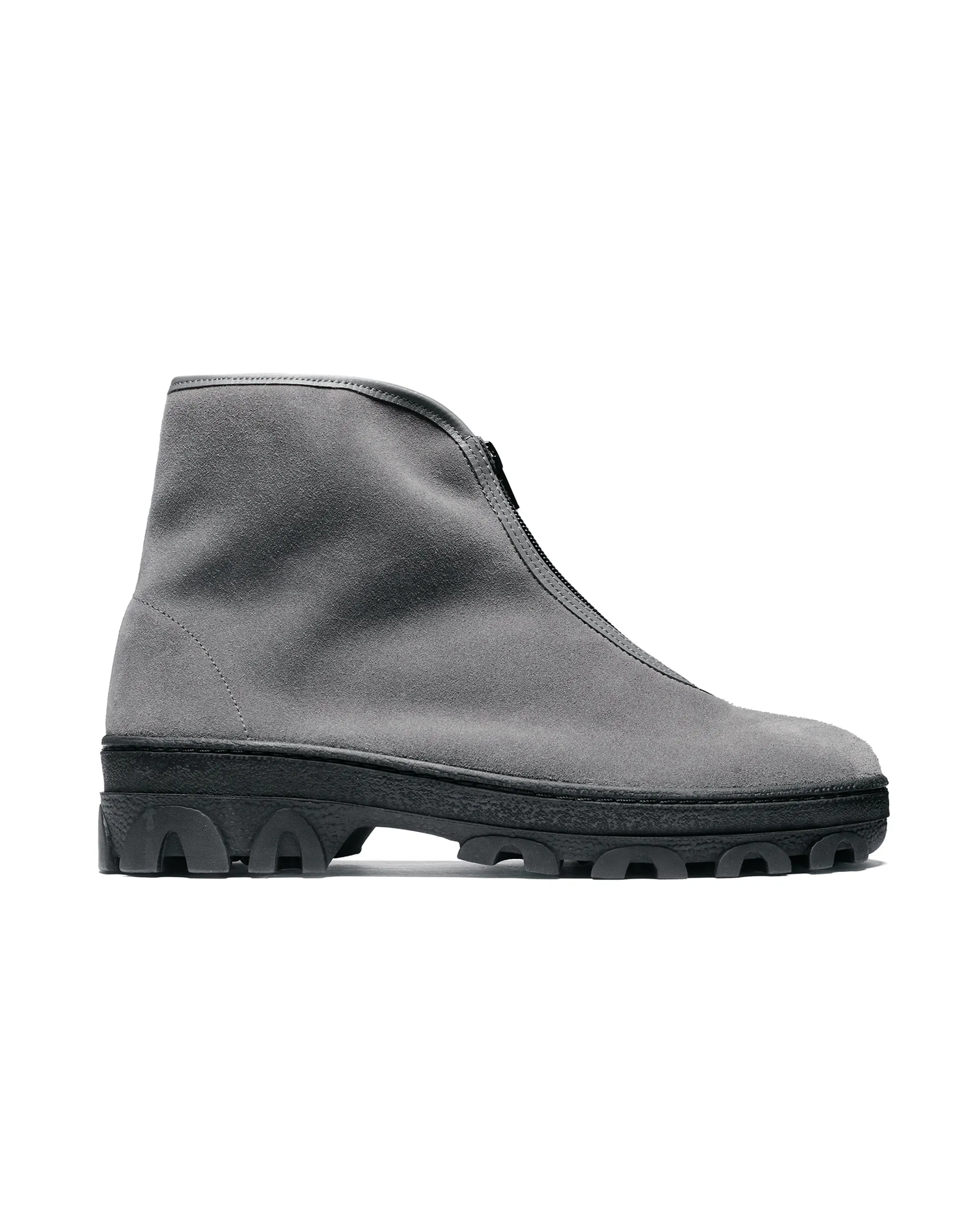 Reproduction de bottes militaires russes trouvées 540SS en daim gris foncé
