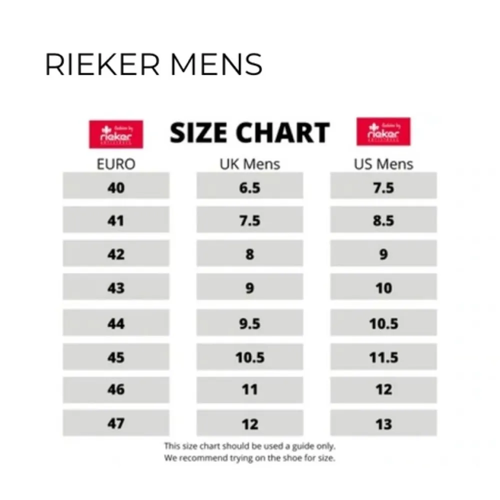 Botte imperméable et doublée chaude Ronnie 34 pour hommes de Rieker en noir/marron