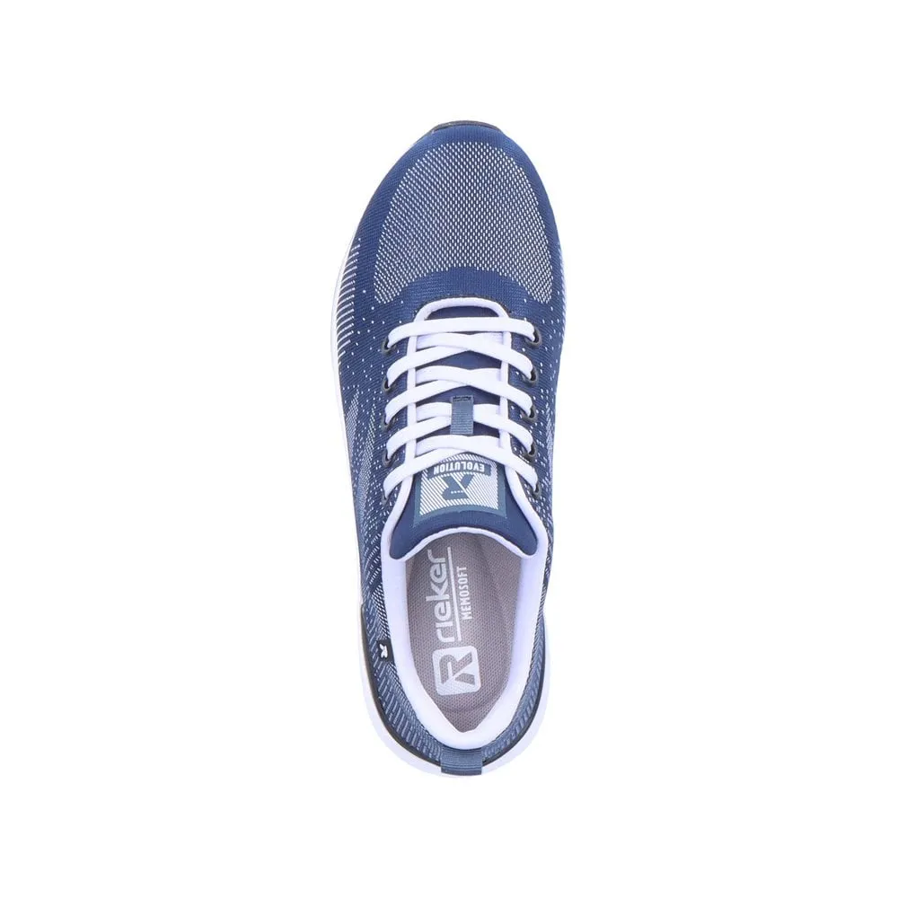 Rieker Shoes 40106-12 Lacets Bleus