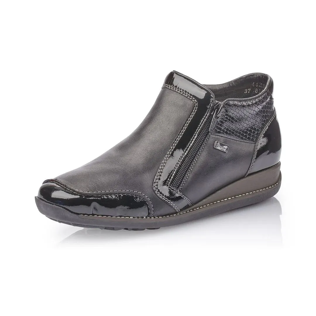Rieker Chaussures 44278-00 Zip RTex Noir