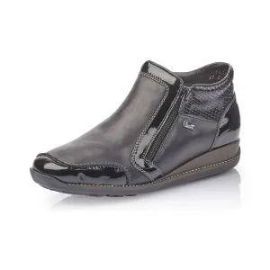 Rieker Chaussures 44278-00 Zip RTex Noir