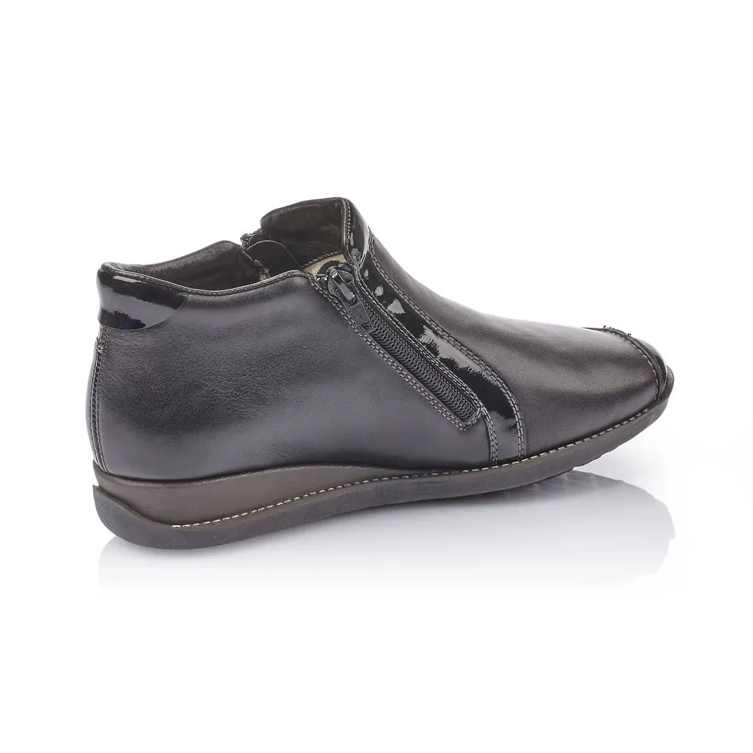 Rieker Chaussures 44278-00 Zip RTex Noir