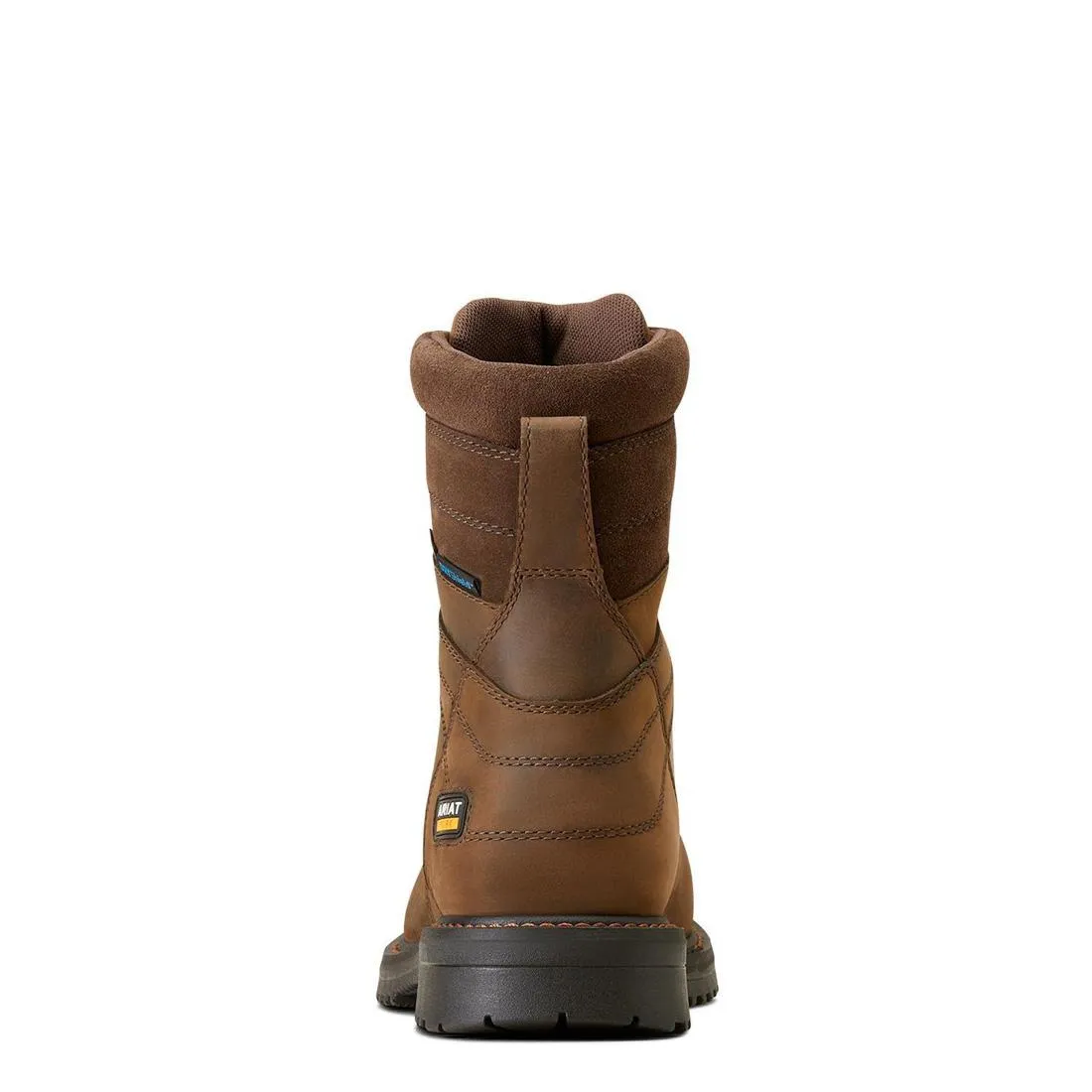 Botte de travail RigTEK 8 pouces à embout composite CSA imperméable couleur marron huilé vieilli