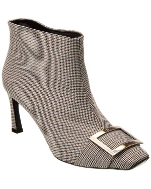 Chaussures Bottines en Toile avec Plaque Logo Roger Vivier_Roger-Vivier