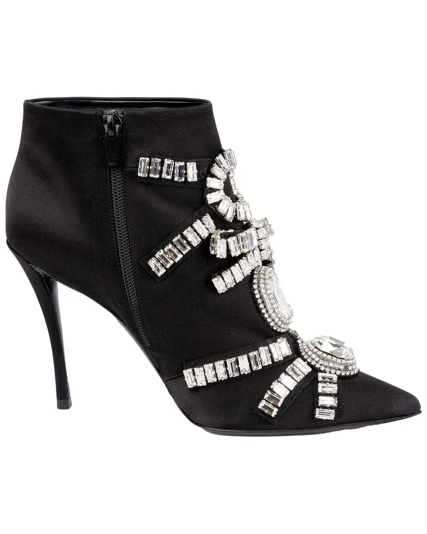 Roger Vivier Bottines en Satin Diamanté pour le Soir_Roger-Vivier