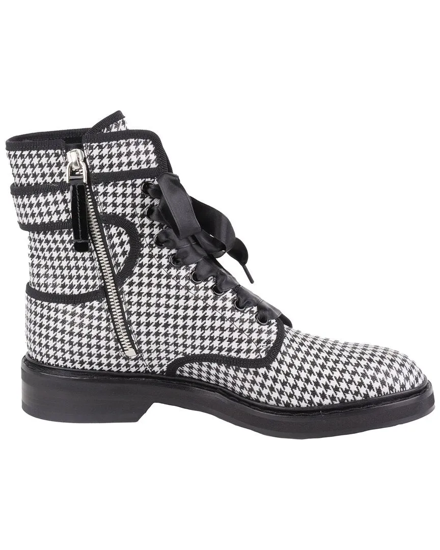 Roger Vivier Bottines Viv Rangers Strass en Cuir_Roger-Vivier