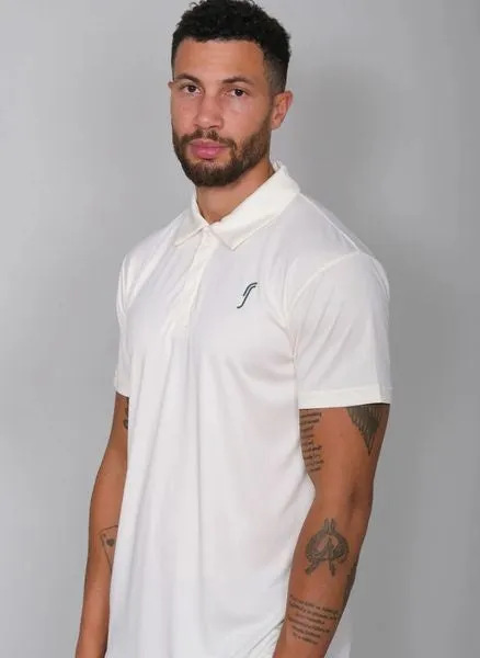 Polo de l'Équipe Nationale Masculine RS (Blanc Court / Vert Court) Vêtements Homme Rs