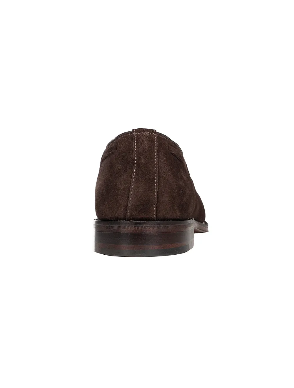 Mocassin en daim Russel Marron
