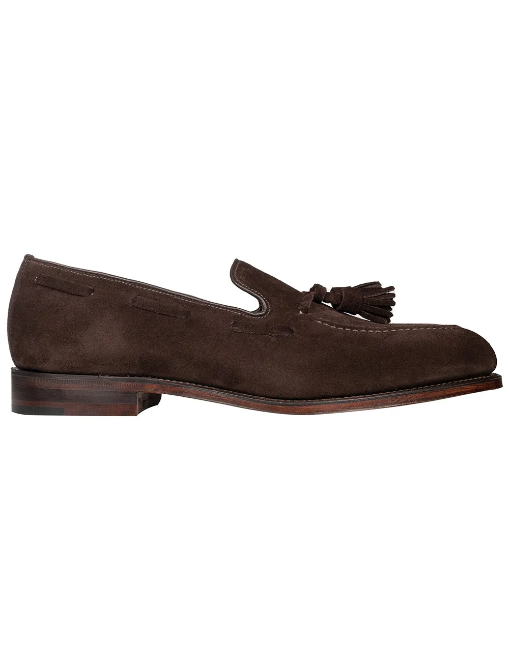 Mocassin en daim Russel Marron
