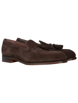 Mocassin en daim Russel Marron