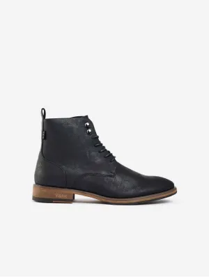 Bottes chevilles en similicuir vegan pour homme Rye 2 | Noir