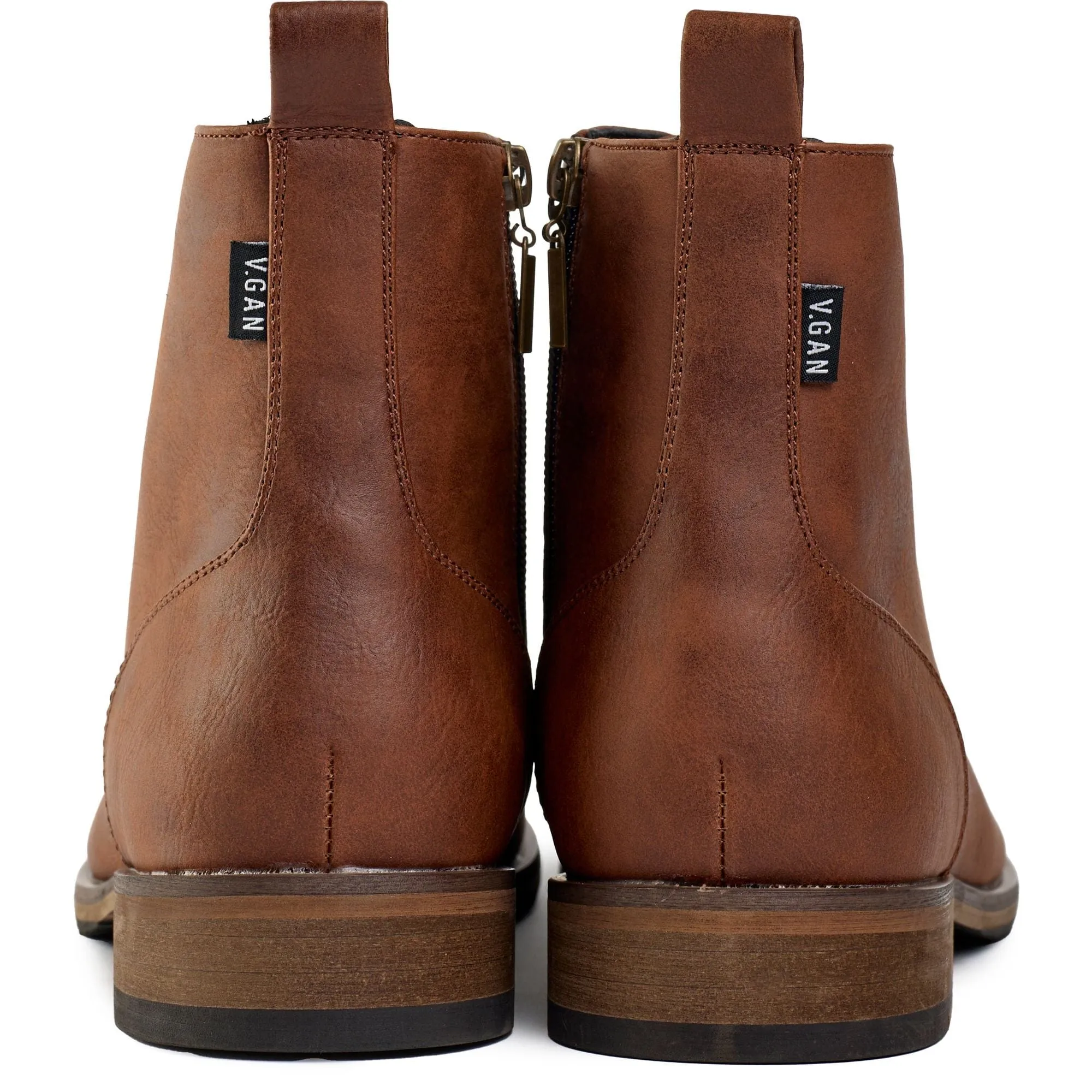 Bottes chelsea véganes pour hommes Rye 2 | Beige