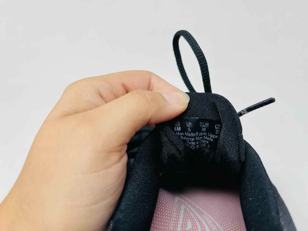 Ryka Taille 8 Noir/Rose/Blanc Chaussures à Lacets en Mesh Sneakers