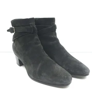 Bottes chelsea Jodhpur Saint Blake en daim noir taille 37