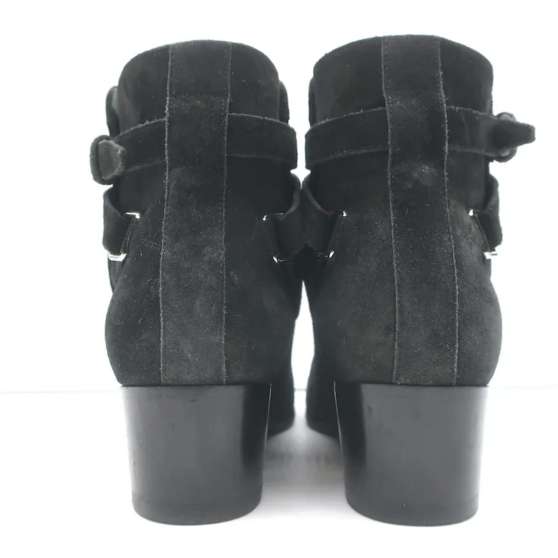 Bottes chelsea Jodhpur Saint Blake en daim noir taille 37