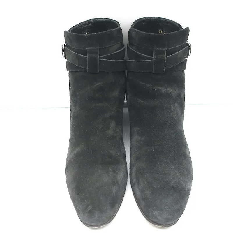 Bottes chelsea Jodhpur Saint Blake en daim noir taille 37