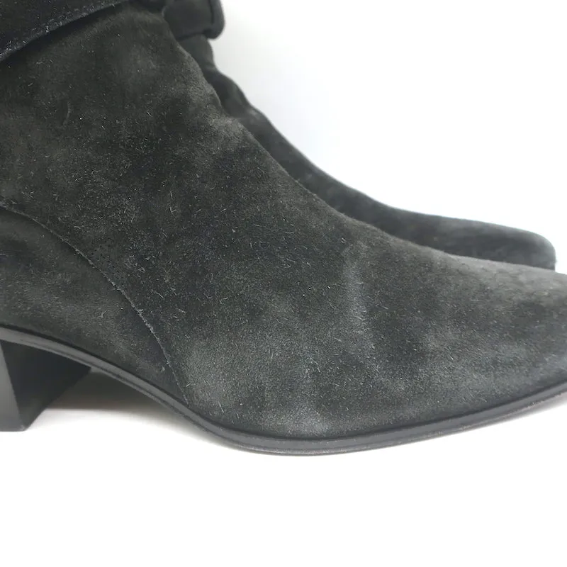Bottes chelsea Jodhpur Saint Blake en daim noir taille 37