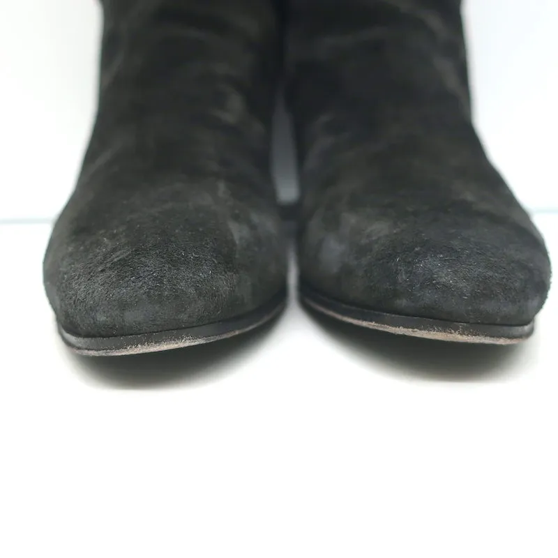 Bottes chelsea Jodhpur Saint Blake en daim noir taille 37