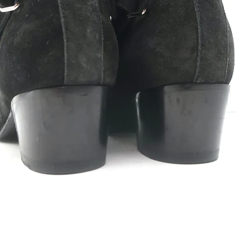 Bottes chelsea Jodhpur Saint Blake en daim noir taille 37