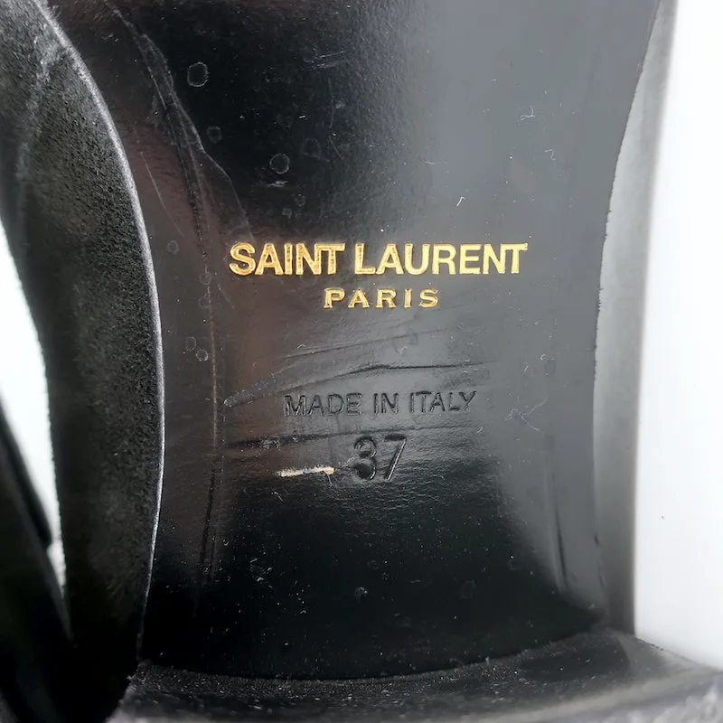 Bottes chelsea Jodhpur Saint Blake en daim noir taille 37