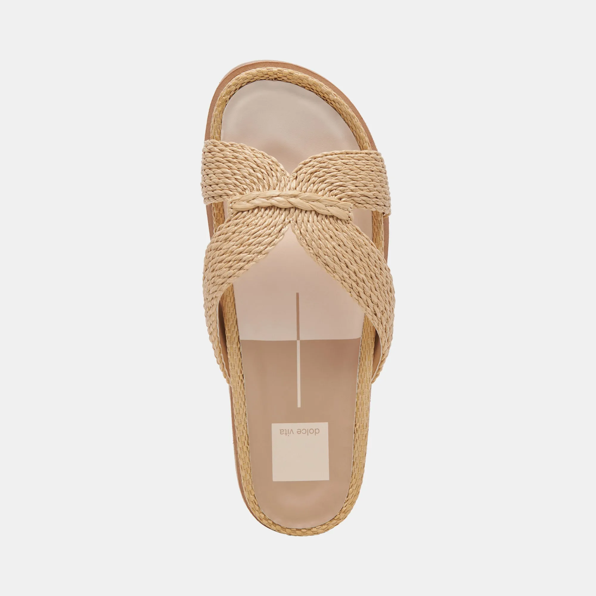 SELDA SANDALES LARGES LT RAFFIA NATUREL