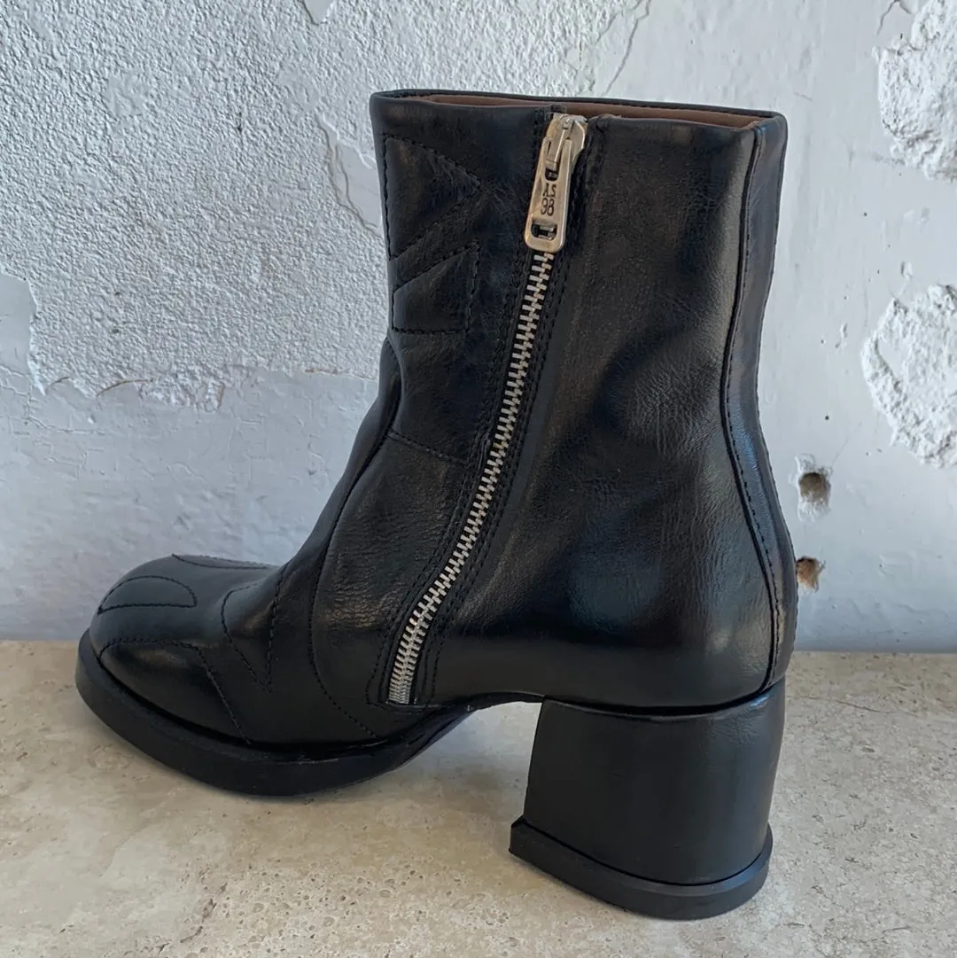 Sempri Di par AS98 B41210 Chaussures Noires_Sempre-Di