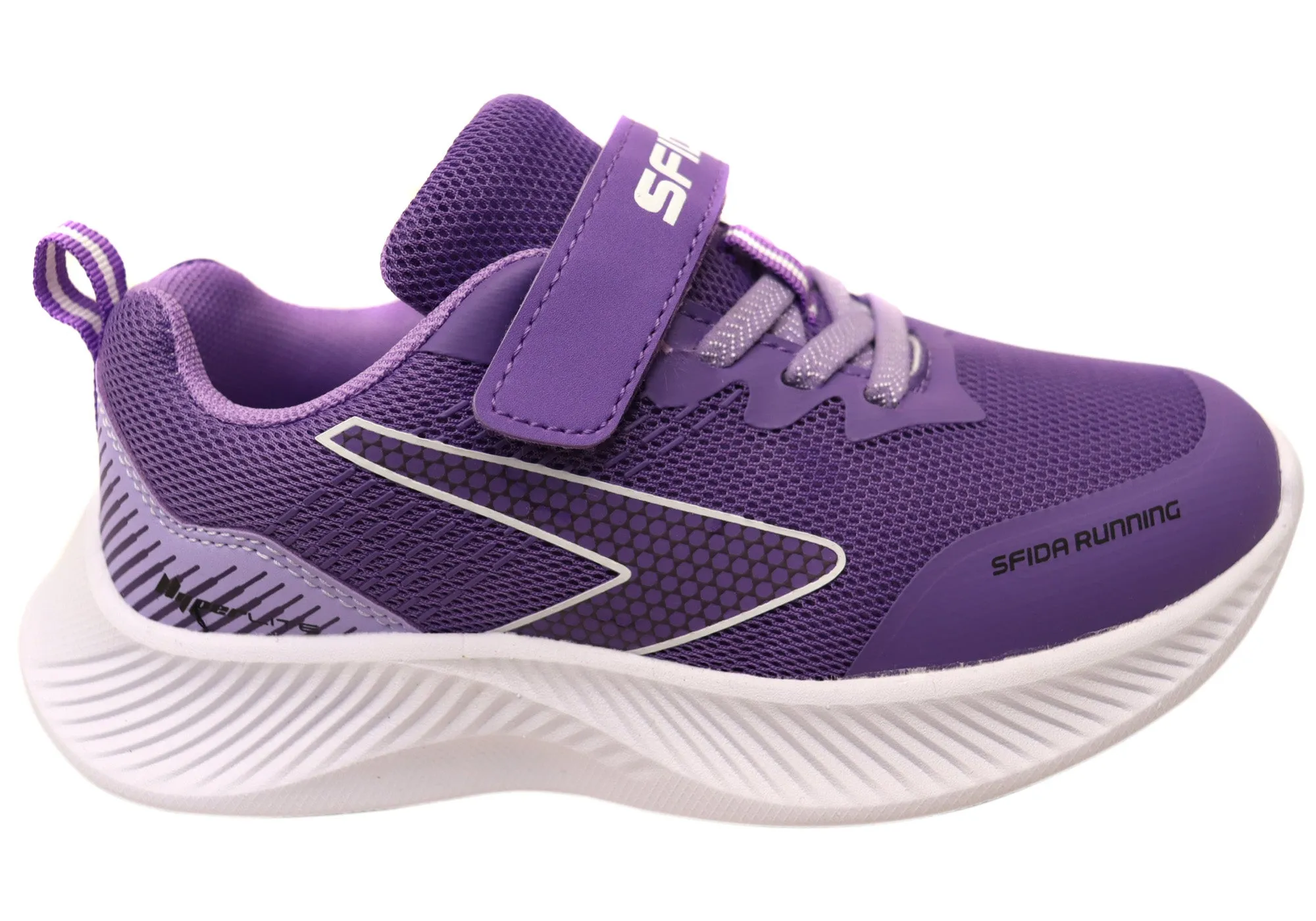 Chaussures de sport confortables pour filles Kaleido Kids à bande ajustable Sfida